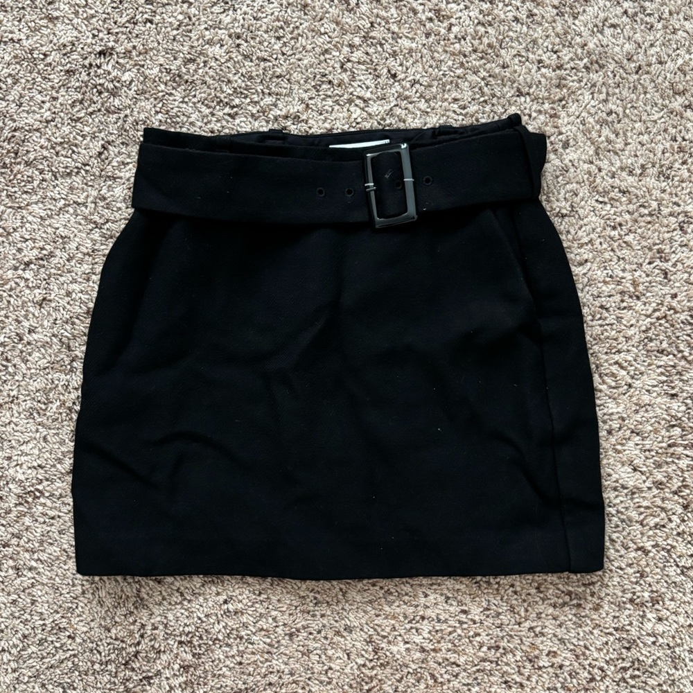 Babaton Black Mini Pencil Skirt for Work